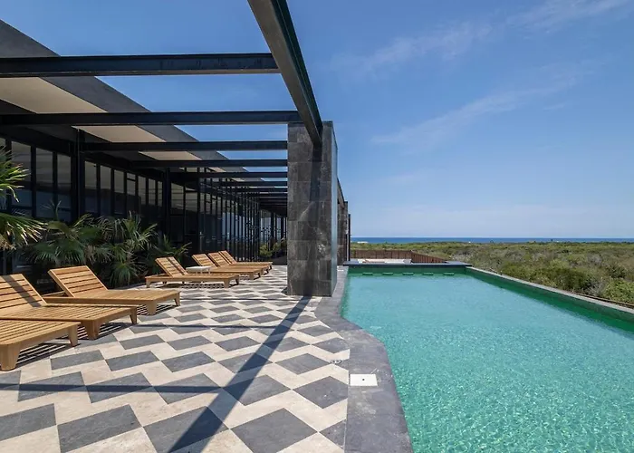 Unique Ph With Ocean View And Jacuzzi 3bed 4bath Apartment Tulum